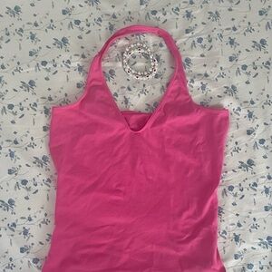 Barbie Pink Halter Tank Top 💖